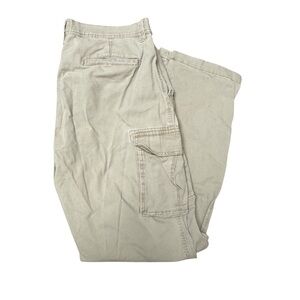St John's Bay Men's Cargo Khaki Pants Sz 34x34